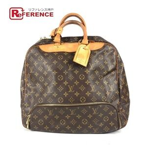 Louis Vuitton Monogram Evasion Travel Boston Bag Canvas Brown